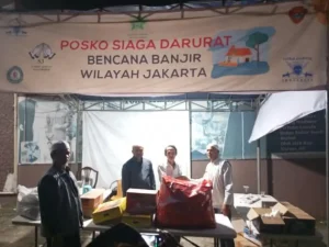 Santunan korban banjir jakarta